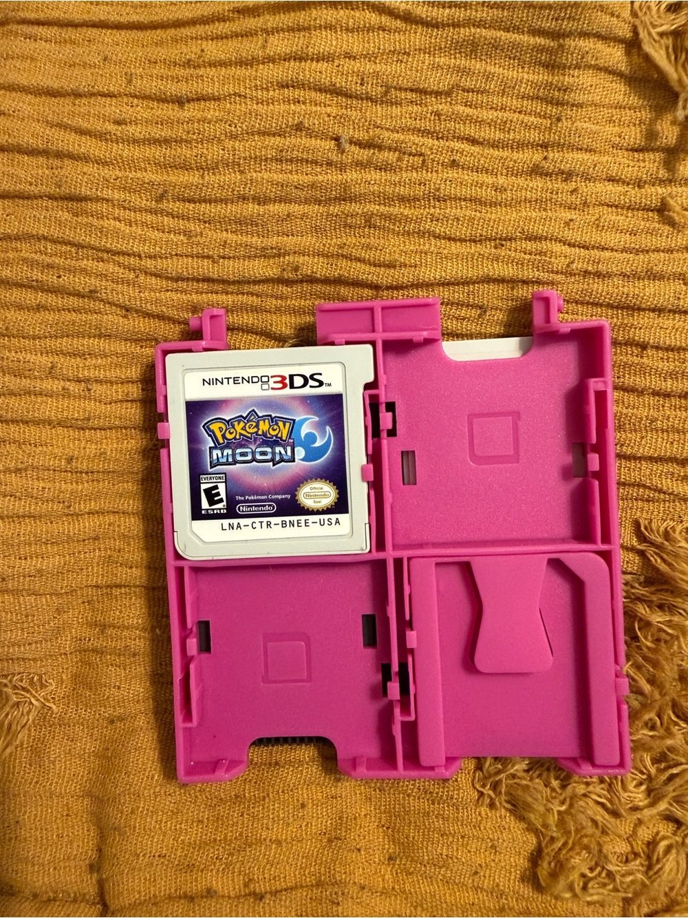 Nintendo 3DS Pokémon Moon Game Card